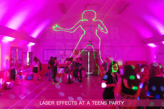 Deckstar Gloucestershire Teens Laser DJ